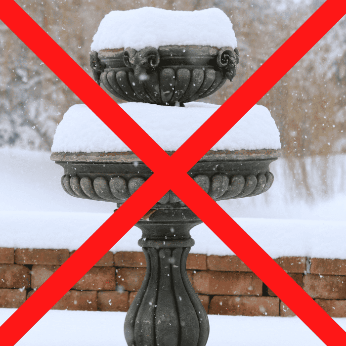 How To Winterize A Fountain