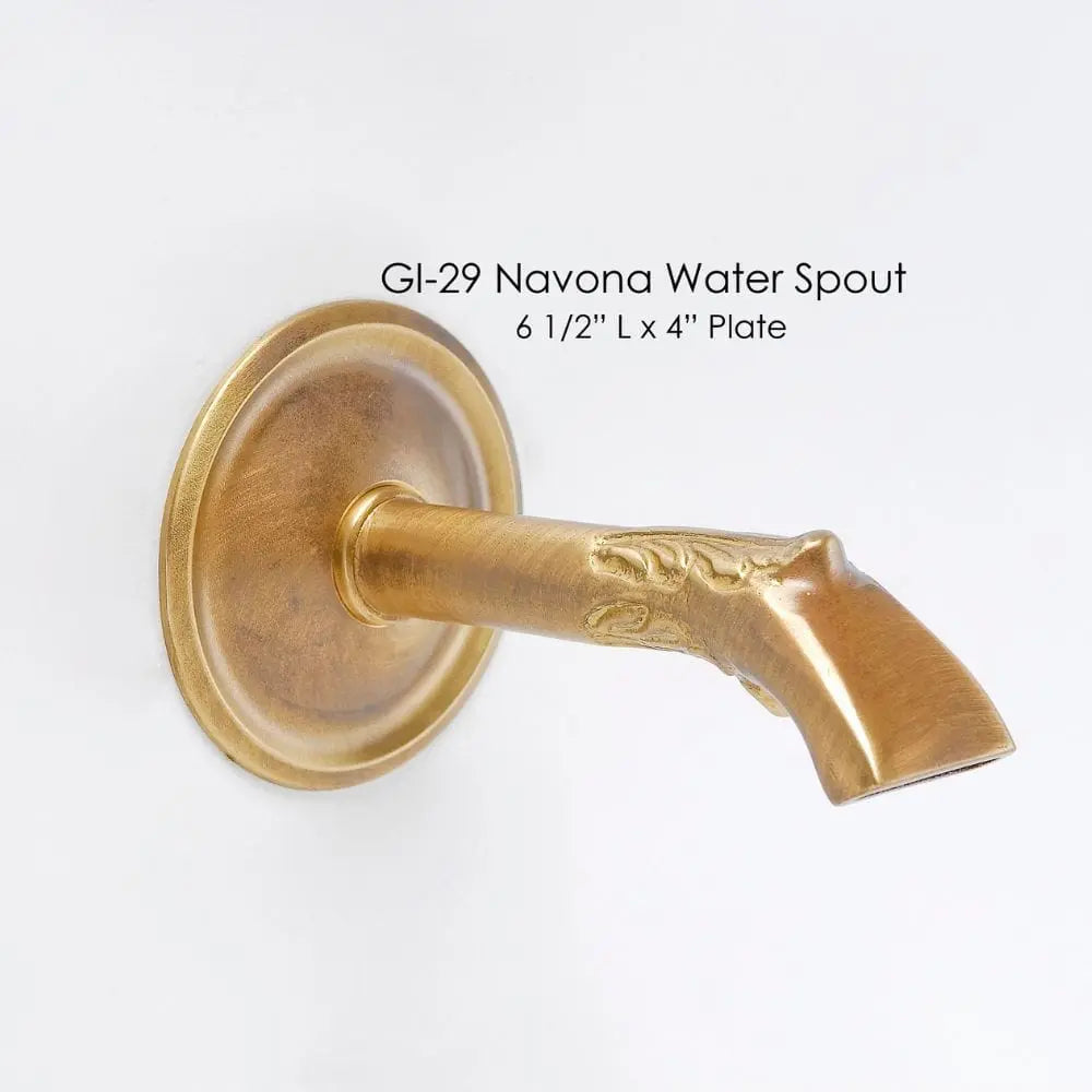 Giannini Garden Outdoor Fountains Giannini Garden GI 29 Nevona Water Fountain Spout