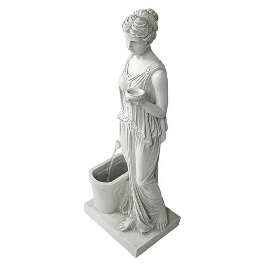 Design Toscano Hebe Goddess of Youth Garden Fountain KY2079 Design Toscano