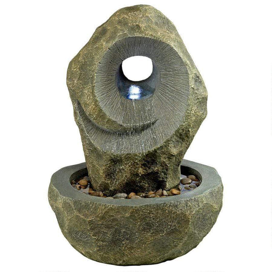 Design Toscano Outdoor Fountains Design Toscano Kandinsky Spiral Cascading Garden Outdoor Fountain SS12468