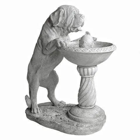 Design Toscano Outdoor Fountains Design Toscano Quenching a Big Thirst Sculptural Garden Outdoor Fountain KY27148