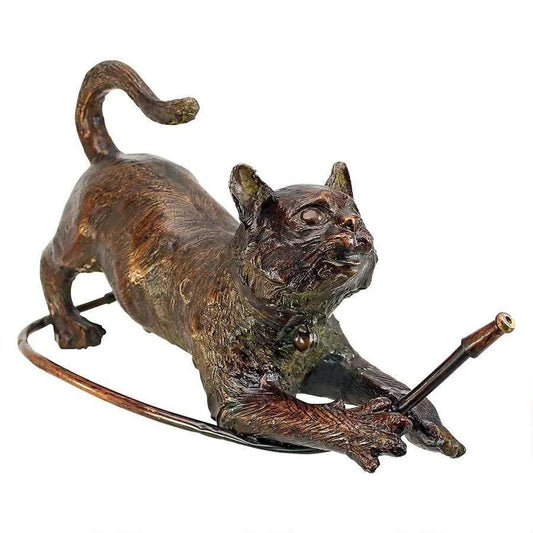 Design Toscano Garden Statues Design Toscano Raining Cats Piped Bronze Garden Statue SU310