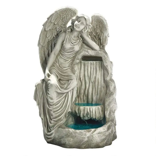 Design Toscano Outdoor Fountains Design Toscano Resting Grace Angel Garden Outdoor Fountain KY2084