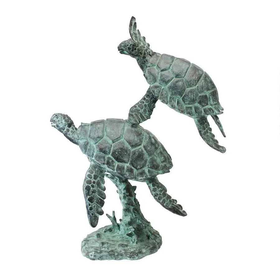 Design Toscano Garden Statues Design Toscano Sea Turtles Bronze Garden Statue PK2219