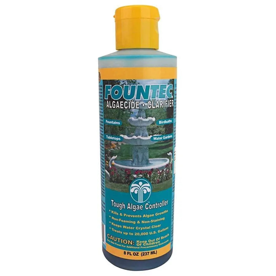 FountainsUSA 8 oz. (237 ml.) Fountec Garden Fountain Algaecide and Water Clarifier EC50008