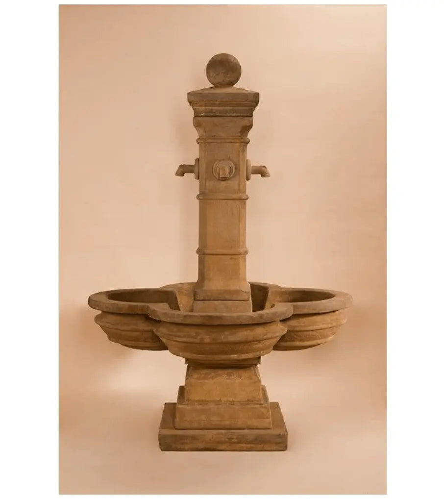 Giannini Garden Outdoor Fountains Avignon / Concrete Spout Giannini Garden Avignon Spout Concrete Courtyard Outdoor Fountain 1584