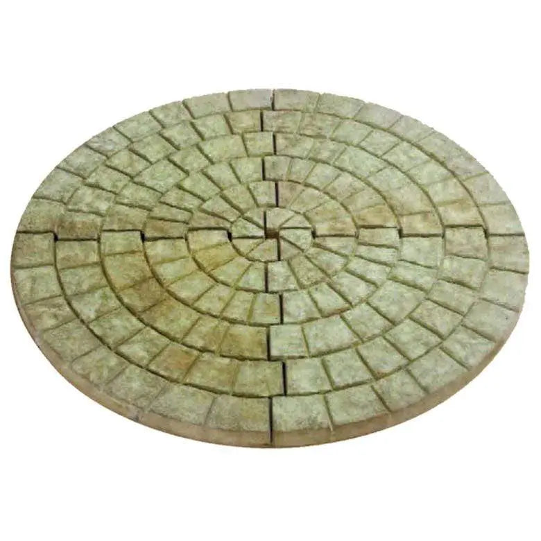 Giannini Garden Outdoor Fountains Cobblestone Fountain Foundation 46" Round #902 / Antico (AN) Giannini Garden Cobblestone Fountain Foundation 46" Round #902