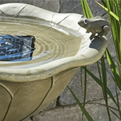 Smart Solar Outdoor Fountains Acadia Traditional Birdbath / 18.5" Diameter x 23" High Smart Solar Acadia Traditional Birdbath 70022